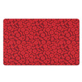Red Blood Cells Pattern Print Polyester Doormat