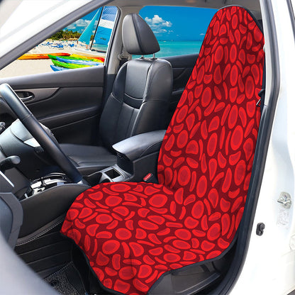 Red Blood Cells Pattern Print Waterproof Car Seat Cover