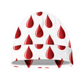 Red Blood Drop Pattern Print Beanie