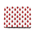 Red Blood Drop Pattern Print Bifold Wallet