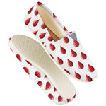 Red Blood Drop Pattern Print Casual Shoes