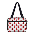 Red Blood Drop Pattern Print Double Strap Bible Bag