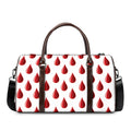 Red Blood Drop Pattern Print Duffel Bag