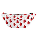 Red Blood Drop Pattern Print Fanny Pack