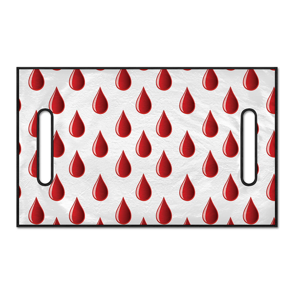 Red Blood Drop Pattern Print Golf Cart Seat Cover