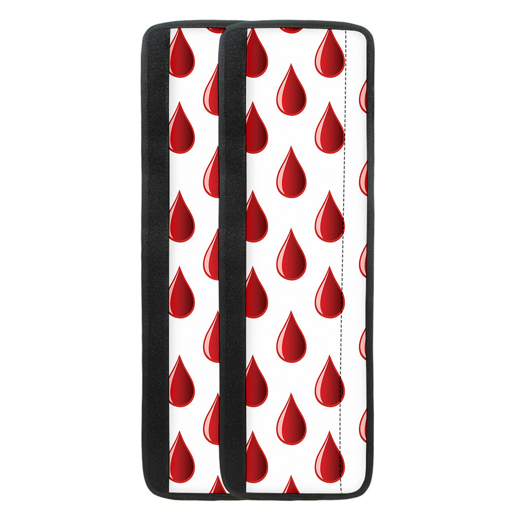 Red Blood Drop Pattern Print Refrigerator Handle Covers
