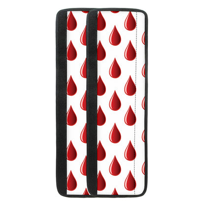 Red Blood Drop Pattern Print Refrigerator Handle Covers
