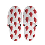 Red Blood Drop Pattern Print Slippers