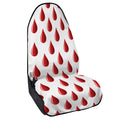 Red Blood Drop Pattern Print Waterproof Car Seat Cover