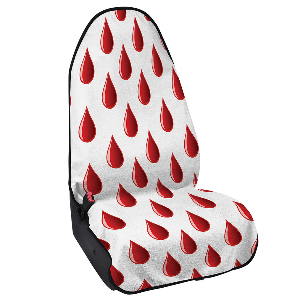 Red Blood Drop Pattern Print Waterproof Car Seat Cover