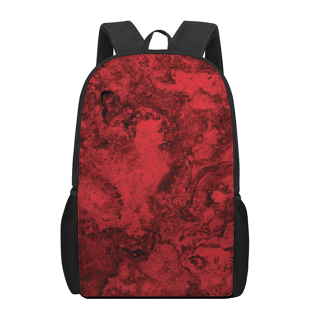 Red Blood Print 17 Inch Backpack