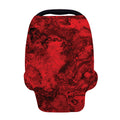Red Blood Print Baby Seat Cover