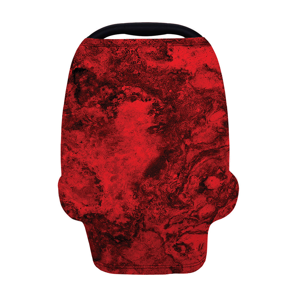 Red Blood Print Baby Seat Cover