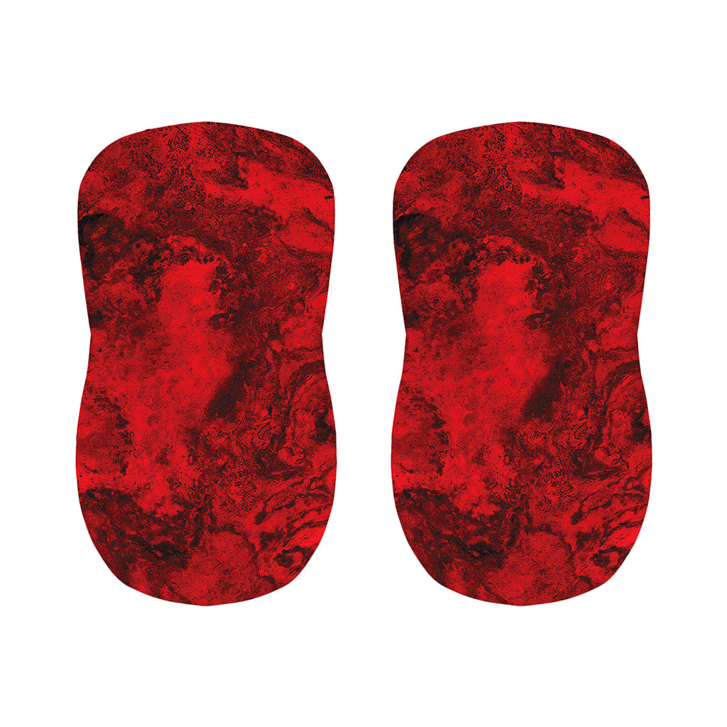 Red Blood Print Bar Stool Covers