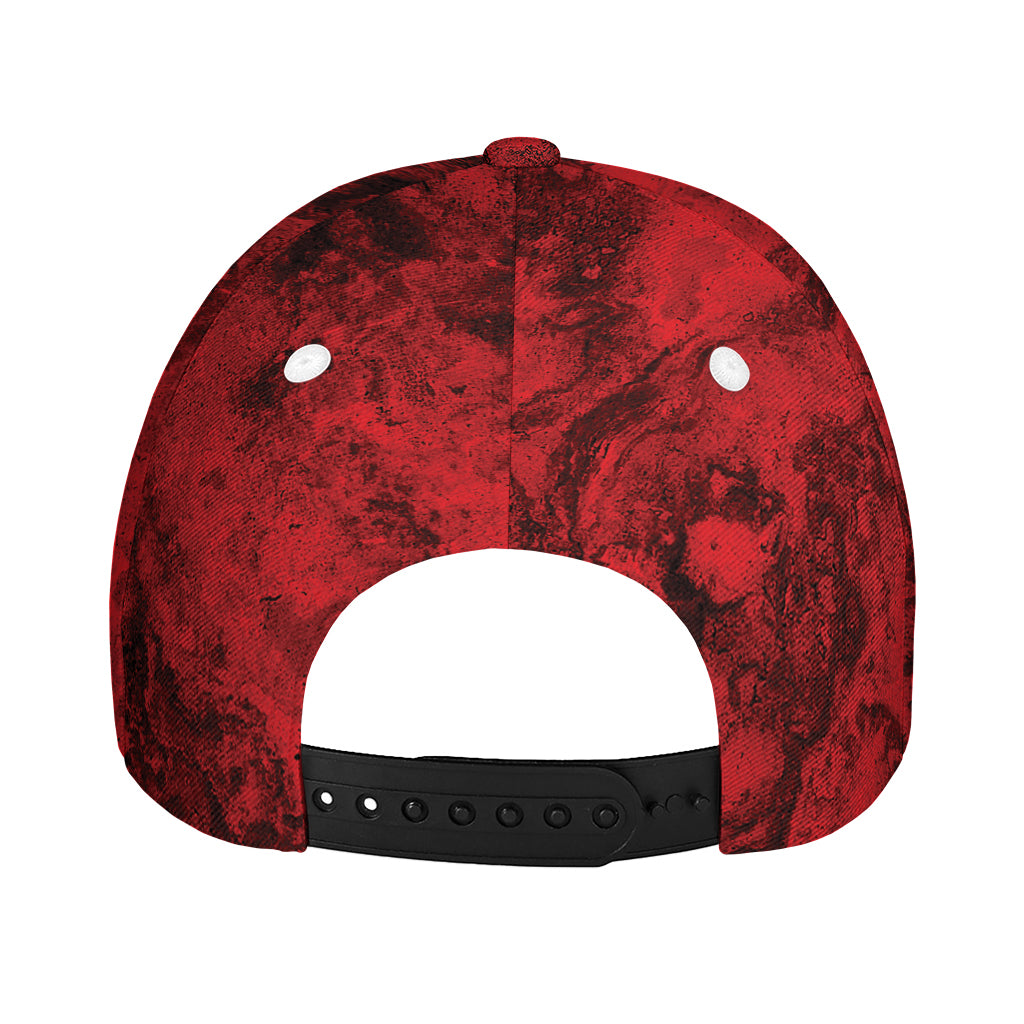 Red Blood Print Baseball Cap