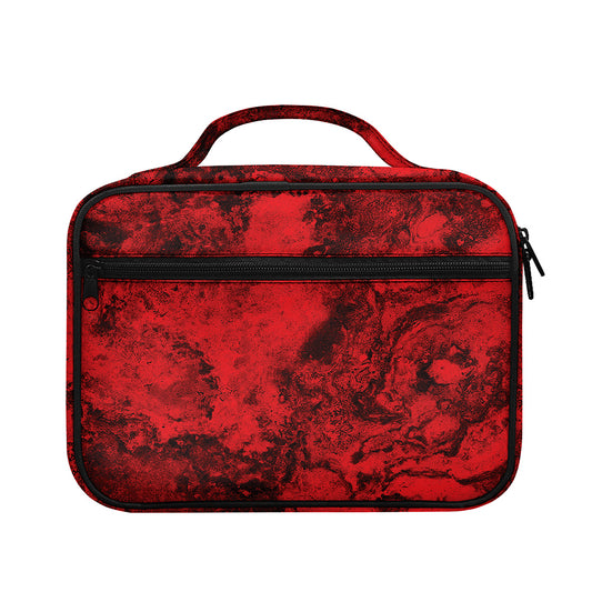 Red Blood Print Briefcase Bible Bag