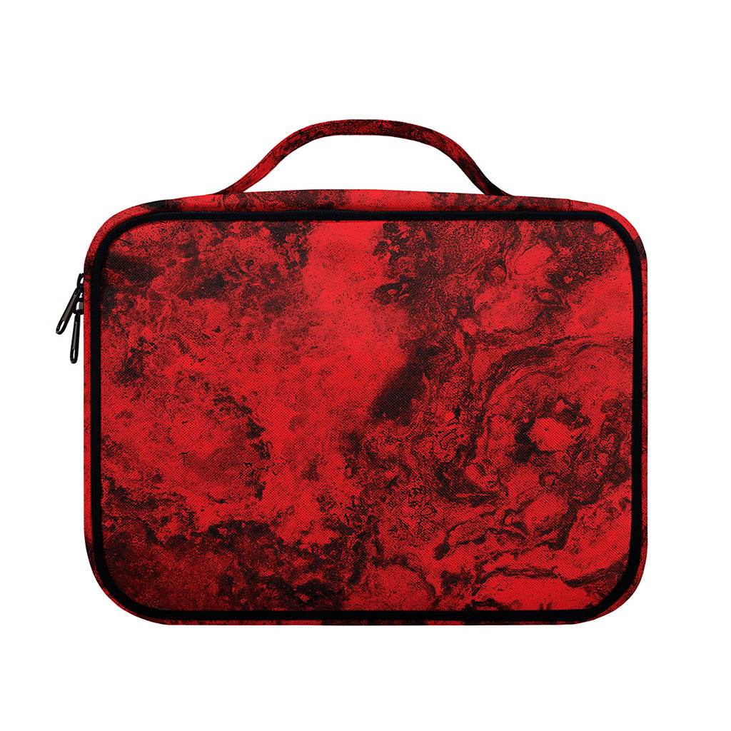 Red Blood Print Briefcase Bible Bag