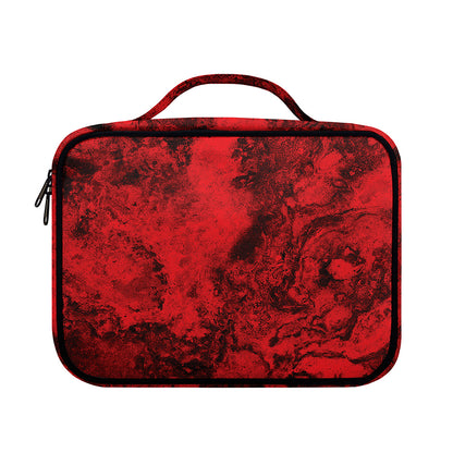 Red Blood Print Briefcase Bible Bag