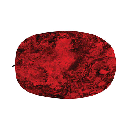 Red Blood Print Car Side Mirror Covers