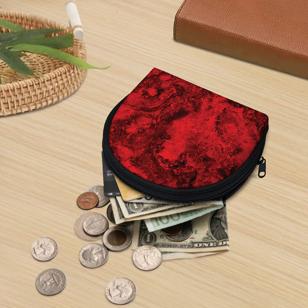 Red Blood Print Coin Purse
