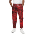 Red Blood Print Cotton Sweatpants