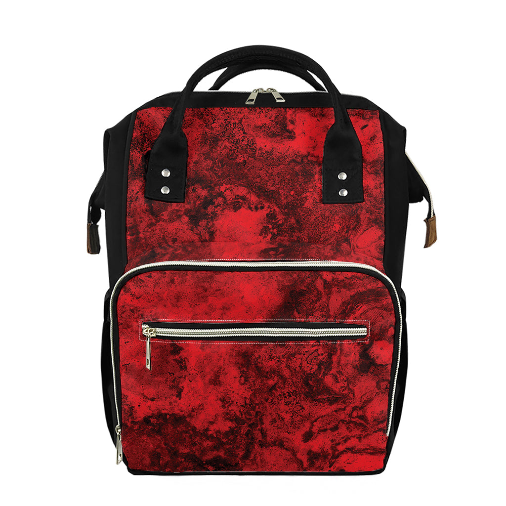 Red Blood Print Diaper Bag