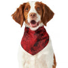 Red Blood Print Dog Bandana