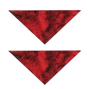 Red Blood Print Dog Bandana