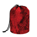 Red Blood Print Drawstring Makeup Bag