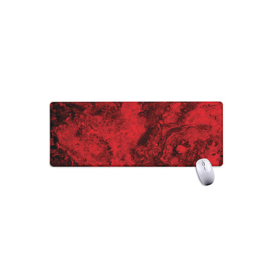 Red Blood Print Extended Mouse Pad