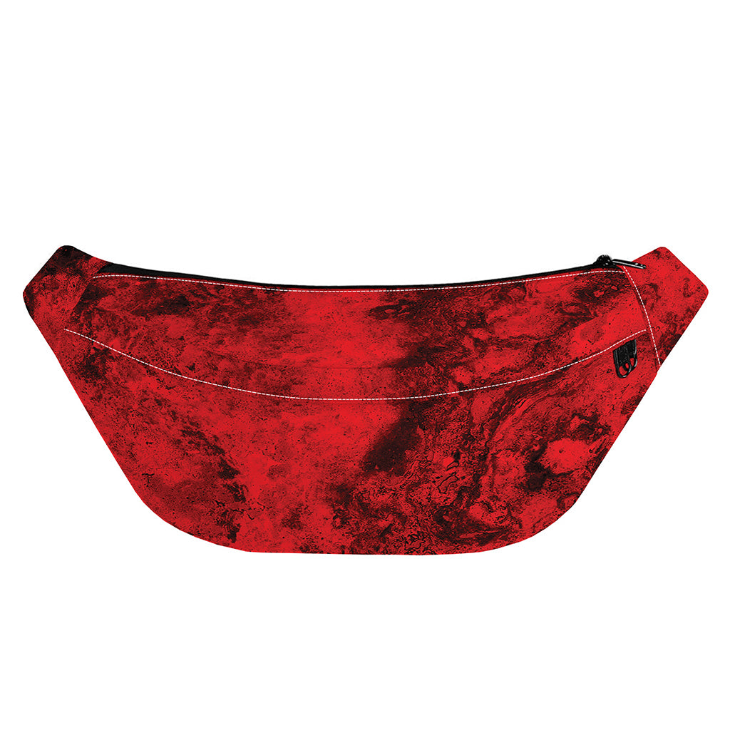 Red Blood Print Fanny Pack