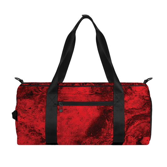 Red Blood Print Gym Bag