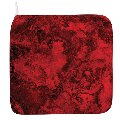 Red Blood Print Hand Towel