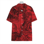 Red Blood Print Hawaiian Shirt