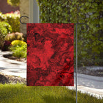 Red Blood Print House Flag