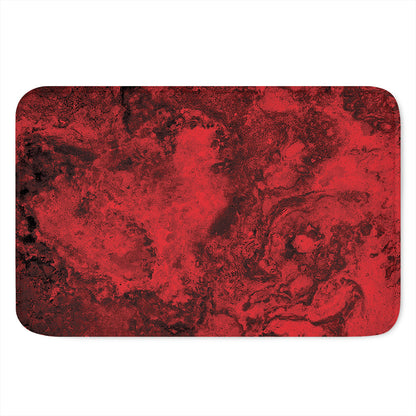 Red Blood Print Indoor Door Mat