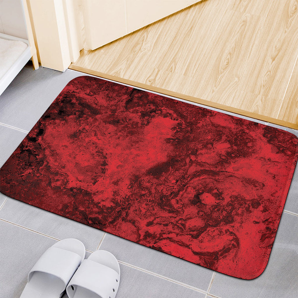 Red Blood Print Indoor Door Mat