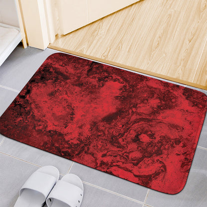 Red Blood Print Indoor Door Mat