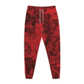 Red Blood Print Jogger Pants