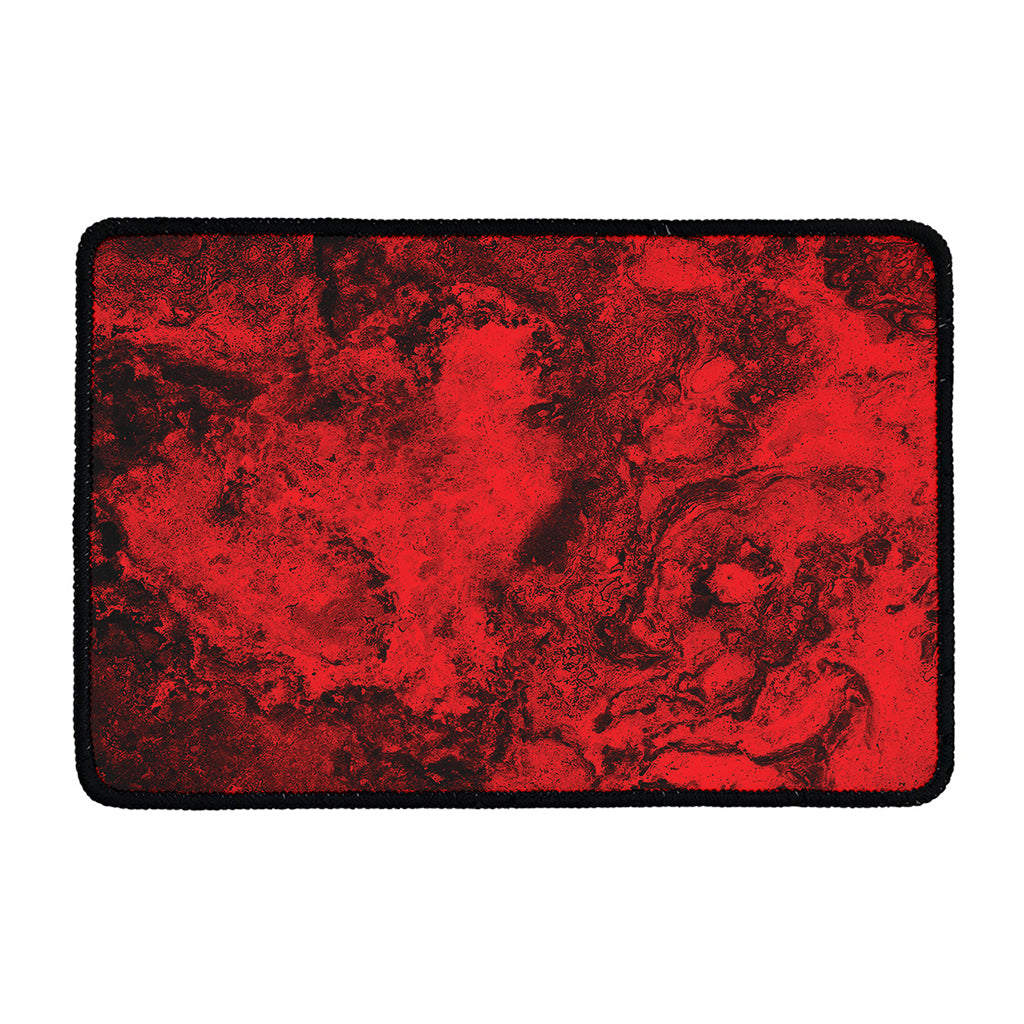 Red Blood Print Kitchen Mat