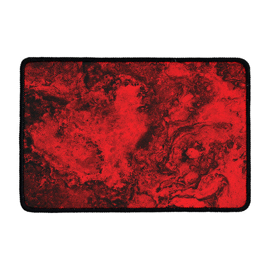 Red Blood Print Kitchen Mat