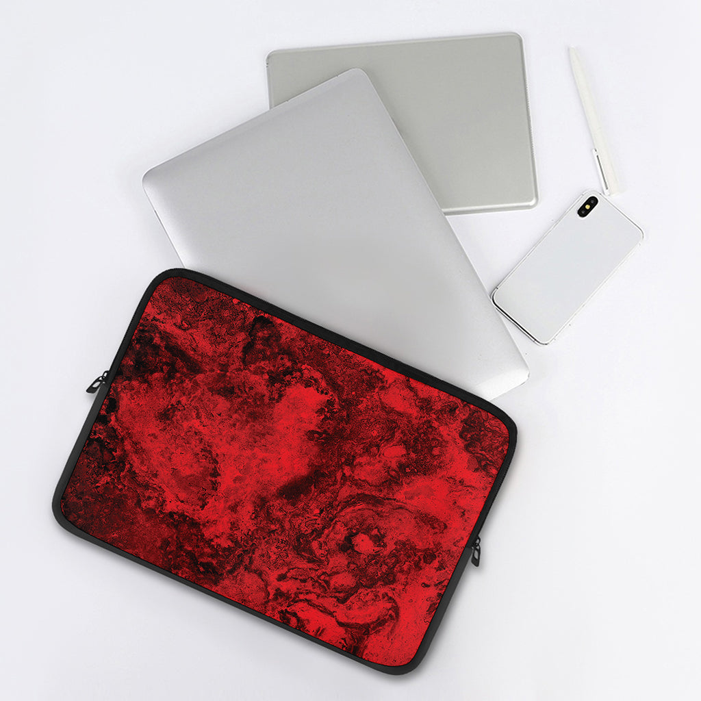 Red Blood Print Laptop Sleeve