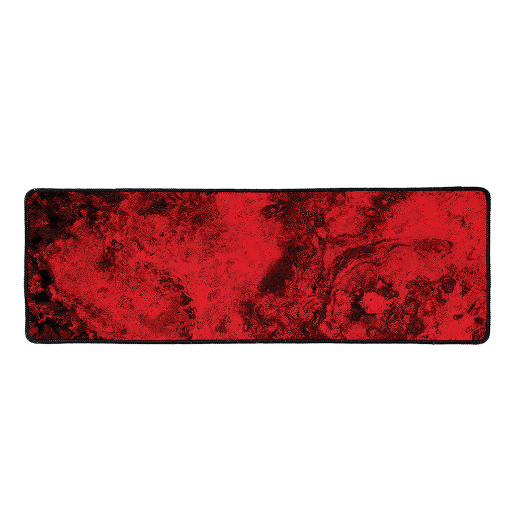 Red Blood Print Long Kitchen Mat