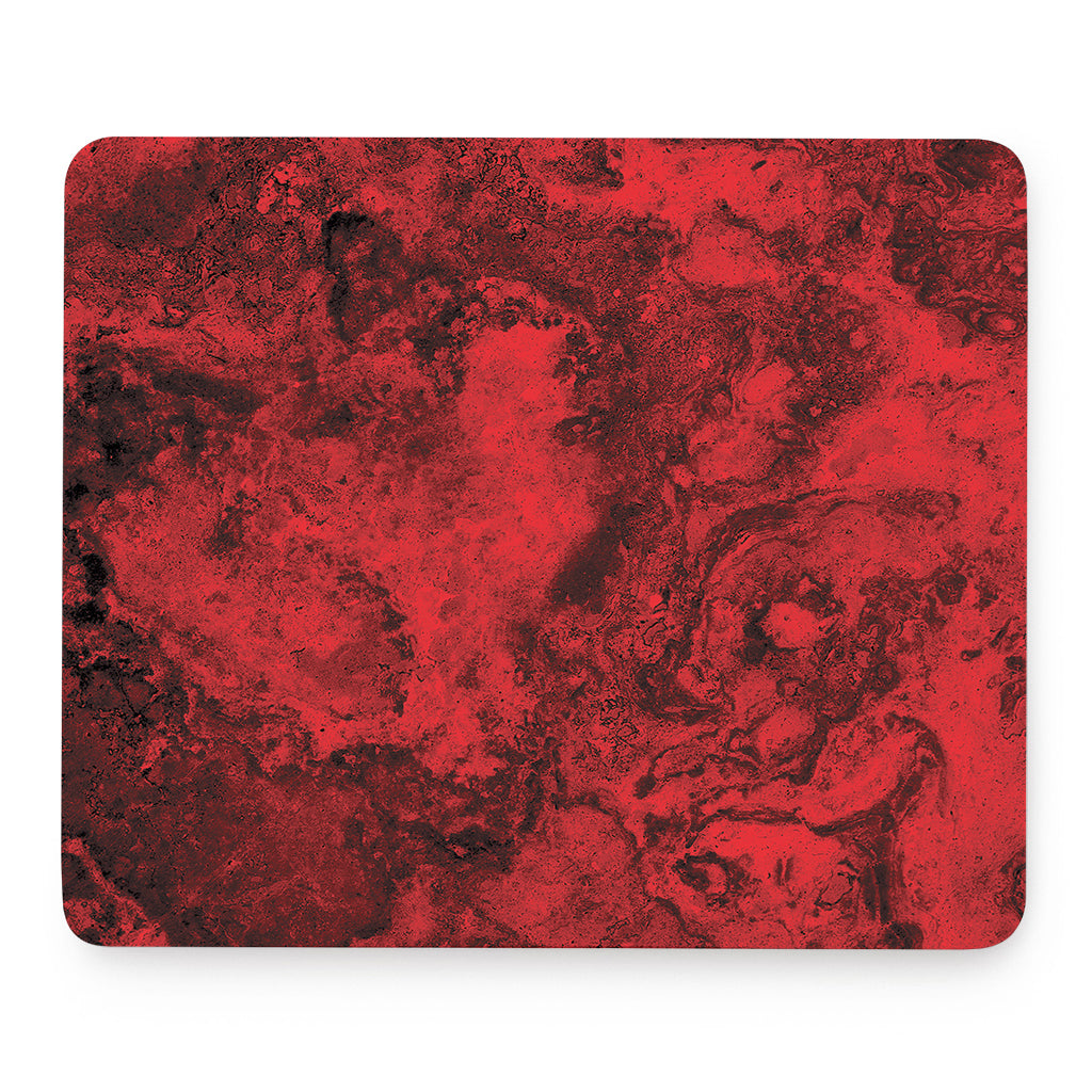 Red Blood Print Mouse Pad