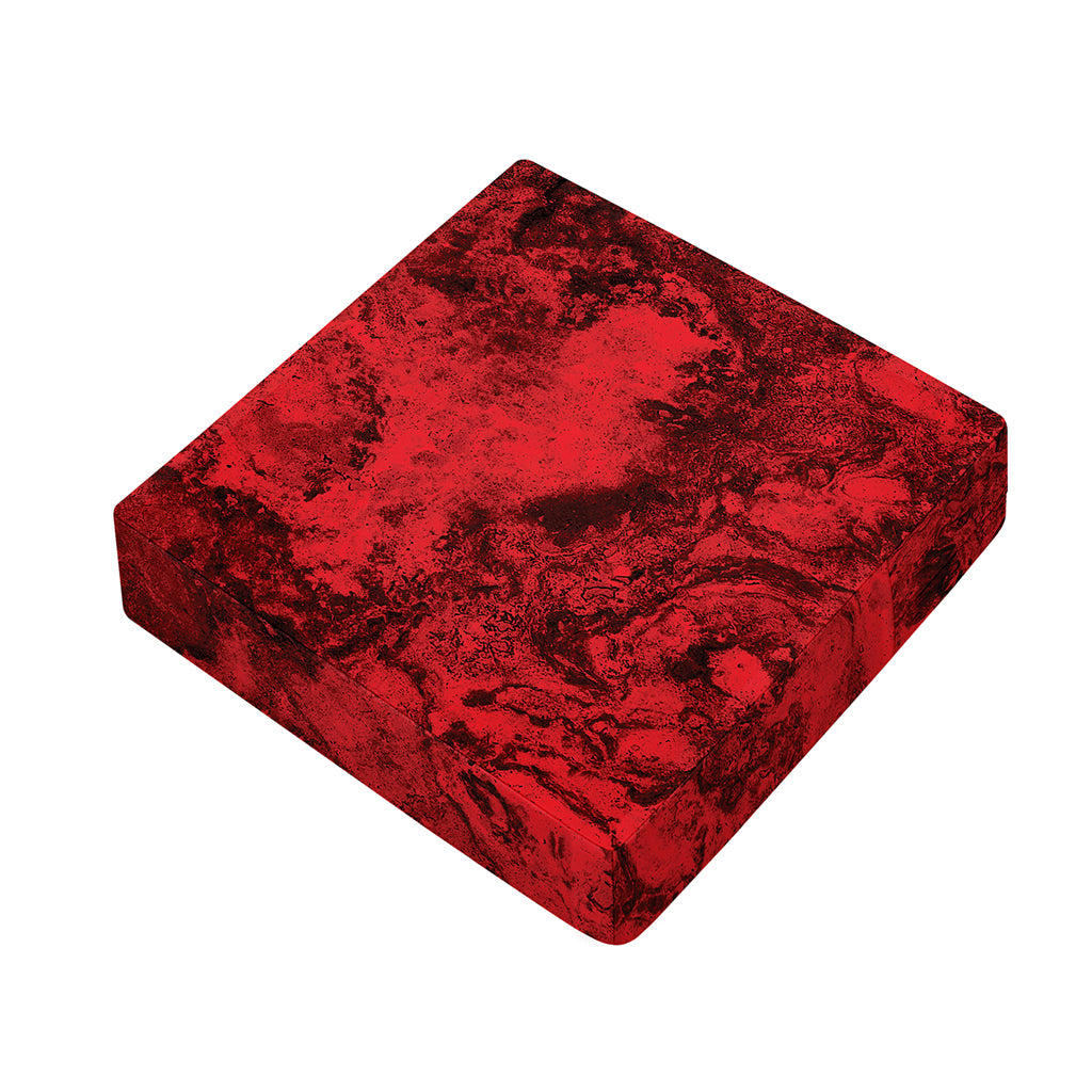 Red Blood Print Outdoor Seat Cushion Cover
