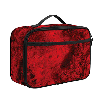 Red Blood Print Portable Lunch Bag