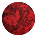 Red Blood Print Round Blanket