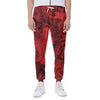 Red Blood Print Scuba Joggers