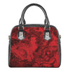 Red Blood Print Shoulder Handbag