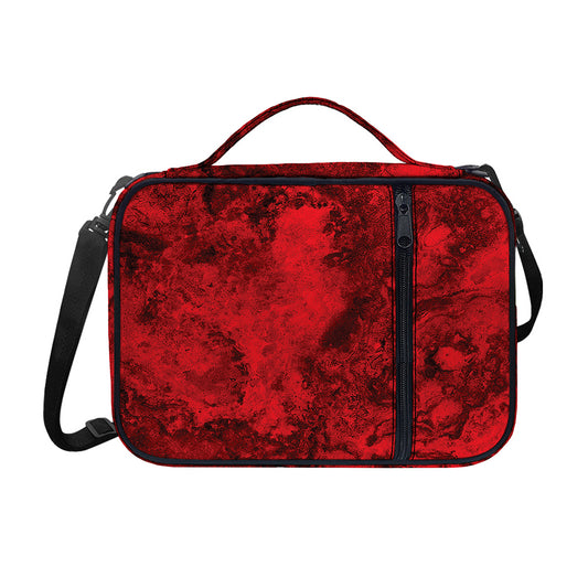 Red Blood Print Shoulder Strap Bible Bag